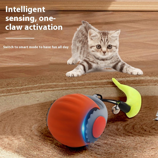 CatPlay: Self-Activating Electric Toy Ball for Cats